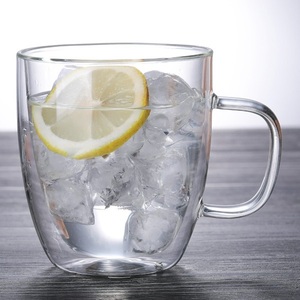 Tazza da Caffè in Vetro Doppio da 8oz 12oz <span class=keywords><strong>per</strong></span> Latte Espresso Cappuccino - Product Image 3