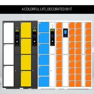Kim loại ngoài trời thông minh bưu kiện giao hàng Tủ 24/7 bưu kiện <span class=keywords><strong>Locker</strong></span> - Product Image 6