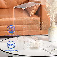 Boîtes de rangement personnalisées, étui de protection anti-poussière, transparent, anti-poussière, en acrylique, housse anti-poussière pour PS5