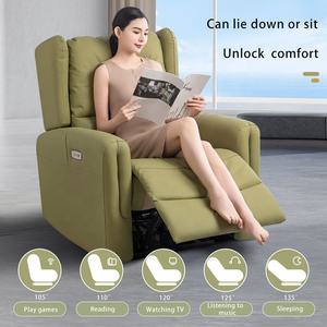 USB Power Swivel Elektrischer Liegestuhl für Erwachsene Unendliche Position <span class=keywords><strong>Massage</strong></span> Wärme für Körper für Wohnzimmer Rocker Sofa Stuhl - Product Image 5
