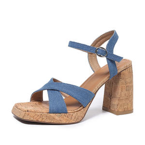 Sandalias de Estilo Moderno para Verano, con Punta Francesa, Tacón Bajo y Lazo, Tacones Altos para Mujer - Product Image 6