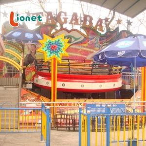 Manège de fête foraine Qiangli Luna, 24/30/40 places, manège mécanique Disco <span class=keywords><strong>Tagada</strong></span> à vendre - Product Image 3