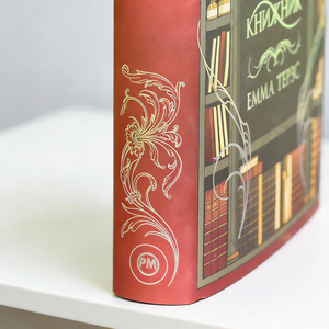 Livre d'histoire en carton avec couverture rigide A5, luxe, gaufrage/bordure, impression UV, estampage à chaud dorée, peinture au pistolet - Product Image 5