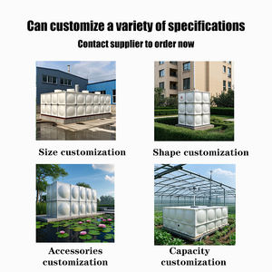 Réservoir d'eau en fibre de verre haute résistance, réservoir d'eau potable, réservoir d'eau pour l'irrigation à grande échelle, réservoir d'eau en FRP - Product Image 6