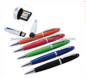 ปากกาลูกลื่นพร้อมจอแสดงผล USB ขนาดเล็ก3 in 1สไตลัสปากกาลูกลื่นไดรฟ์ USB 8GB 4GB 2GB 16GB 32GB - Product Image 6