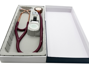 Новый профессиональный стетоскоп для взрослых из нержавеющей стали (двусторонний), медицинского класса, с электроприводом - Product Image 2