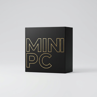 Mini PC con IA, Intel Core Ultra 9 285H de 16 Núcleos, DDR5, 8K, Cuádruple Pantalla, USB4, WiFi6E, Estación de Trabajo de Computación con IA para Juegos