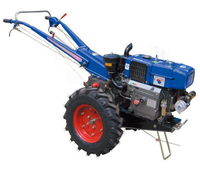 8hp 15hp 18hp Tracteur agricole diesel à conducteur marchant pour la vente