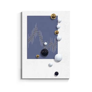 <span class=keywords><strong>JZ</strong></span>-Decoración de pared para sala de estar, piedra arenisca 3D abstracta hecha a mano, obra de arte de medios mezclados - Product Image 4