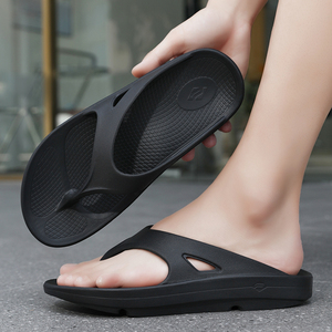 NUEVOS Modelos de Chanclas Antideslizantes para Hombre, Color Negro, Suela Gruesa de Eva, Cómodas para Verano, Playa, Precio Bajo - Product Image 6