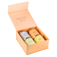 Vente en gros de boîte à bougie vide de marque de luxe avec logo personnalisé Boîtes d'emballage cadeau en papier bougie de haute qualité pour les entreprises