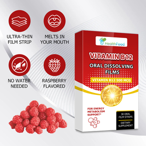 Películas Orales Disolubles de Vitamina B12 de Marca Privada OEM ODM con Vitamina B12 para Apoyar el Metabolismo Energético - Product Image 5