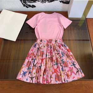 เสื้อผ้าเด็กระดับไฮเอนด์ 21 ชุดเดรสฤดูร้อนสำหรับเด็กผู้หญิง กระโปรงสไตล์ตะวันตก ชุดฤดูร้อนสำหรับเด็ก ชุดสำหรับเด็กมัธยมต้น ชุดสำหรับเด็กผู้หญิง - Product Image 2