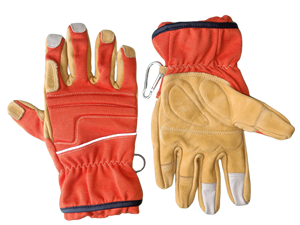 Gants de sauvetage pour <span class=keywords><strong>pompiers</strong></span> de style cinq doigts en aramide, pour la formation et les interventions d'urgence, avec protection de catégorie 4 - Product Image 1