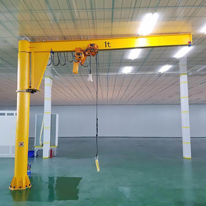 Grue à flèche Ke Ke Jib Crane Bibo, modèle le plus vendu, 2 et 3 tonnes, à montage au sol, avec palan à chaîne - Product Image 3