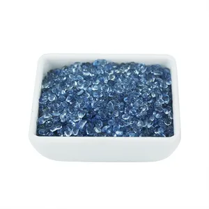 Iridescent Reflective Clear Flat Back Glass Beads for Fire Pit - China  Glass Bead and Crystal Bead price