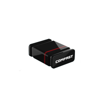 Adaptateur Wifi USB sans fil Comfast CF-WU810N 150 Mbps 2.4G Wfii USB 2.0 sans fil 802.11n Dongle pilote Prix Booster Wifi sans fil