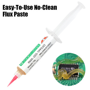 Pasta de <span class=keywords><strong>Flujo</strong></span> de Soldadura Sin Limpieza KELLYSHUN RMA-223 10CC para Teléfono BGA, etc. Sin Plomo, Sin Halógenos, Cumple con ROHS, ODM/OEM Personalizado - Product Image 5