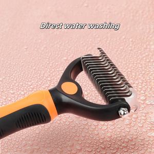 <span class=keywords><strong>Pettine</strong></span> doppio lato <span class=keywords><strong>per</strong></span> peli di animali da compagnia - Product Image 5