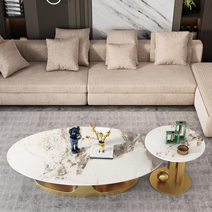 Bàn trà kim loại, bàn trà nhỏ, bàn trà sang trọng cho phòng khách - Product Image 6