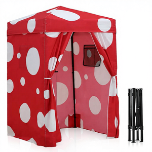 Abri pliable ultra compact 4x4 EAGLE PEAK, cabine de change portable, cabane d'intimité, piscine, séances photo tendance, camping - Product Image 1