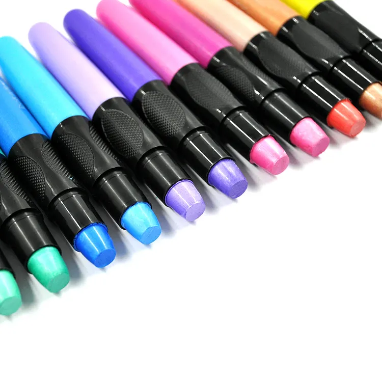 सनी धातुई जेल बच्चों के लिए अच्छा उपहार Crayons नई Shinning चित्रांकनी रंग थोक crayons