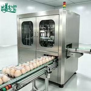 Machine intégrée de détection d'étiquettes d'œufs par IA avec inspection visuelle pour le rejet des défauts d'étiquettes sur les cartons et les coquilles pour la production d'emballages - Product Image 4