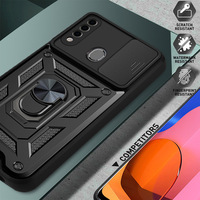 Coque de téléphone pour Xiaomi 14 Ultra avec housse de Protection de caméra coulissante pour Redmi 14C Note 13 Pro Plus