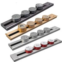 Prise électrique sans fil Rail mobile Smart Socket Power Extension Socket Panneaux pour murs avec lumières LED USB