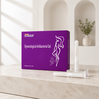 Gel d'hygiène intime féminine OEM/OBM à base d'extraits végétaux, soin doux, applicateur jetable, support personnalisé pour marque privée