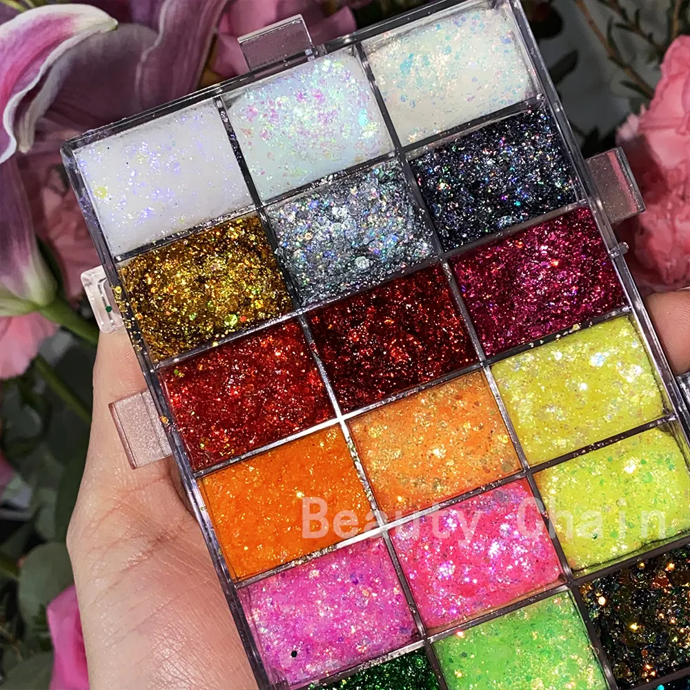 High Pigment Eye Makeup Highlighter Chameleon Cream Eyeshadow multicromo Eyeshadow Glitter Gel Eyeshadow