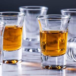 Copa <span class=keywords><strong>de</strong></span> vino <span class=keywords><strong>de</strong></span> pequeña capacidad con logotipo personalizado para Vodka Tequila Cordials Whisky Bullet Shot Glasses - Product Image 4