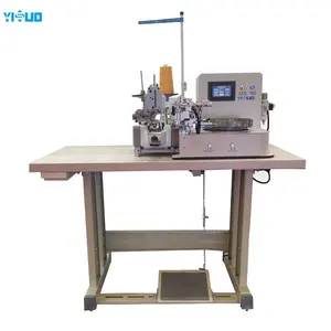 YS-968-373 Máquina de costura automática de botões planos para tecido e plástico, aparelho de fabricação de botões