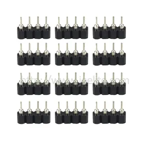 4Pin RGB iğne konnektör adaptörü Pin erkek tipi çift 3528 5050 SMD Led şerit ışık için
