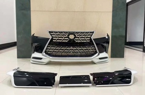 กันชนหน้า ABS สำหรับ Hilux ปี 2016 สำหรับ Lexus Lx <span class=keywords><strong>570</strong></span> ชุดแต่งตัวถังแบบอัพเดท - Product Image 3