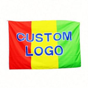 Good Quality 3 X 5ft 90x150cm Outdoor Advertising Campaign Banner Custom Digital Printing <b>Flags</b>, Banners - Product Image 4