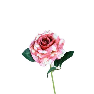 Rose artificielle en soie vénitienne unique pour décoration de mariage, arrangement d'allée, ornement d'intérieur - Product Image 5