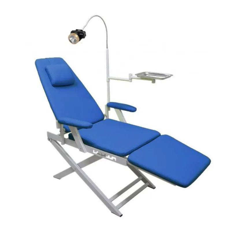 Silla dental Plegable, portátil, simple, de lujo, precio barato