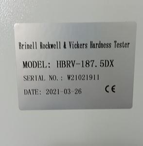 Durómetro Universal Brinell HBRV-187.5DX - Product Image 3