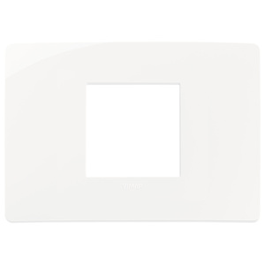 Plaque centrale Plana Up 2M blanche 9,7x16,5cm pour interrupteur mural - Product Image 1