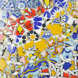<span class=keywords><strong>Azulejos</strong></span> de <span class=keywords><strong>Mosaico</strong></span> de Cerámica Rota, Modernos, Esmaltados, Irregulares, Azules y Blancos, <span class=keywords><strong>Azulejos</strong></span> de <span class=keywords><strong>Mosaico</strong></span> de Porcelana para Manualidades al Aire Libre - Product Image 6