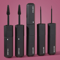 Nouveau Kit Maquillage Personnalisé avec Logo: Eyeliner Liquide et Mascara 2-en-1 Waterproof Longue Tenue