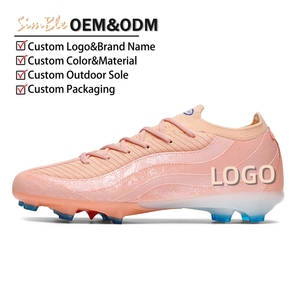 Botines de Fútbol Personalizados de Fábrica para Hombre, Botas de Fútbol de Alta Calidad con Tacos Largos FG Antideslizantes de PU - Product Image 1