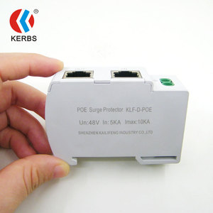 Parafoudre PoE Kerbs KLF-D-POE 5kA 48V à montage sur rail pour la protection des signaux de caméra - Product Image 5