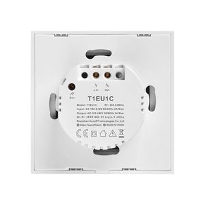 Sonoff T1 EU 1/2/3C WiFi RF Smart Home Wall Touch Switch Remote Control European Standard - Product Image 5