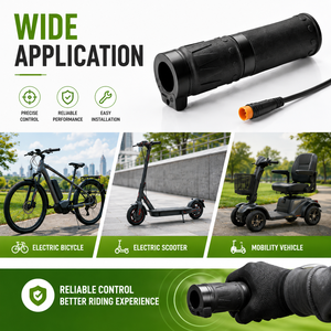 Acelerador de Manillar Derecho WUXING 158X para Bicicleta Eléctrica y Scooter, 24V-72V, Piezas de Conversión para Ebike, Corriente Continua, SM WP, 3 Pines - Product Image 3