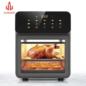 Hornos de aire eléctricos Junwei cocina al por mayor eléctrico digital airfryers volador electrodomésticos fritadeira pequeña freidora de aire