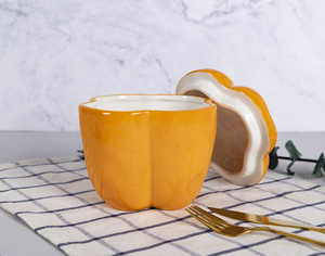 Platos de bistec de cerámica artística <span class=keywords><strong>Happy</strong></span> Go, diseños de frutas vegetales exóticos, estilo creativo para comidas diarias, fiestas en casa para hoteles - Product Image 4