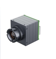 Module de caméra thermique 640x512 à intégration rapide, caméra LWIR CVBS 50Hz multicolore à faible latence, espacement des pixels de 12μm pour FPV