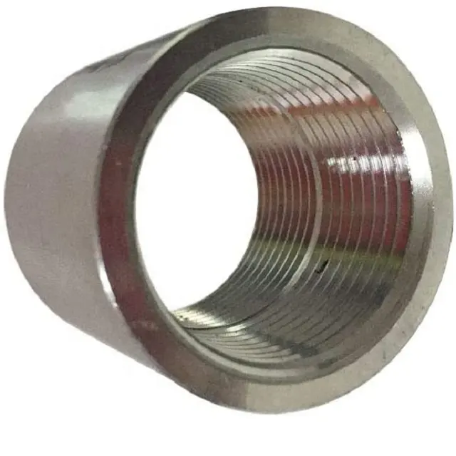 KH Stainless Steel 304 Forged Pipe Fitting, 3/4" NPT Female x 3/4" NPT Female Coupling